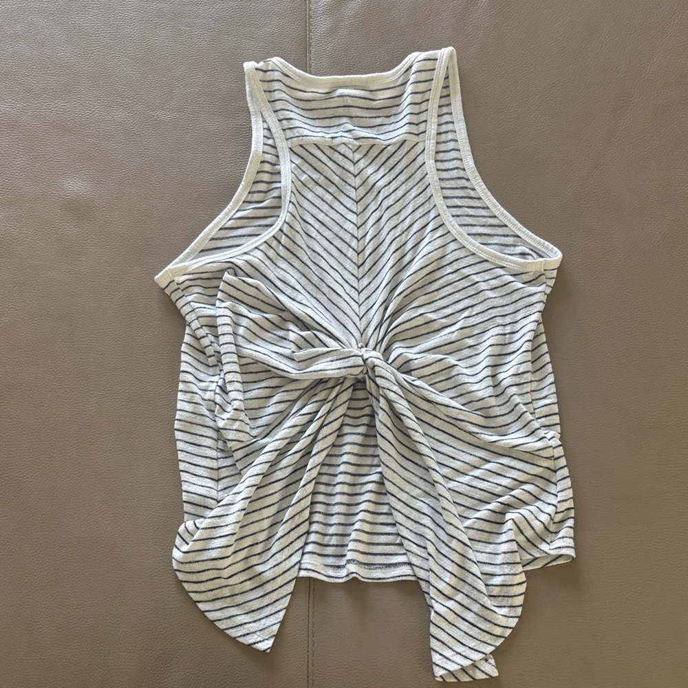Striped Sleeveless Top